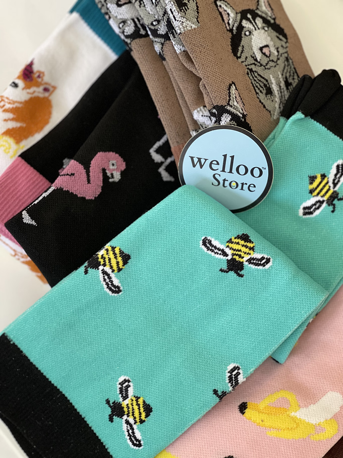 Socks With Classic Prints