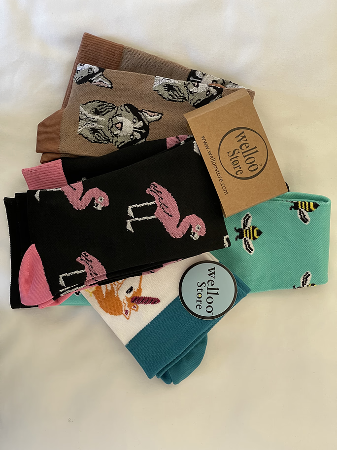 Socks With Classic Prints